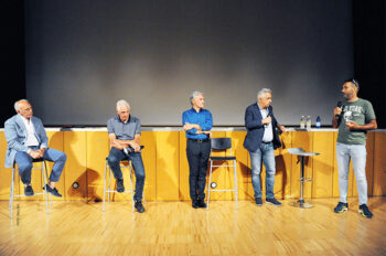 Moser, Argentin, Saronni: il talk show